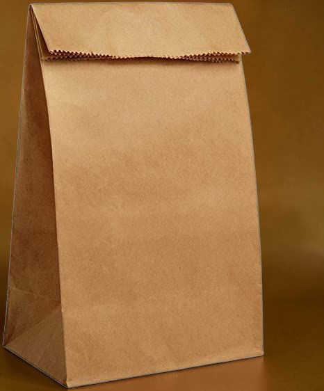 Tall Kraft Grocery Sack