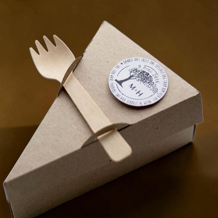 Cake Slice Wedge Box
