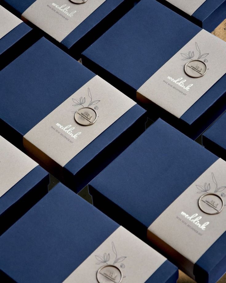 Navy Wax-Seal Keepsake
