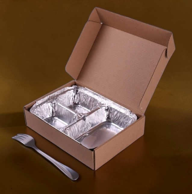 Meal Tray Box with Cutlery