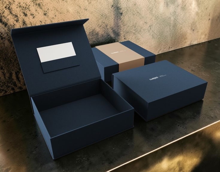 Navy Branded Corporate Box