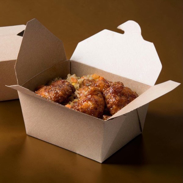 Hot Meal Fold-Top Box